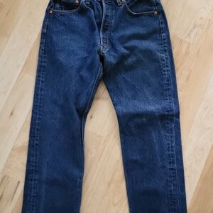 LEVI 501 Button Fly Denim Jeans